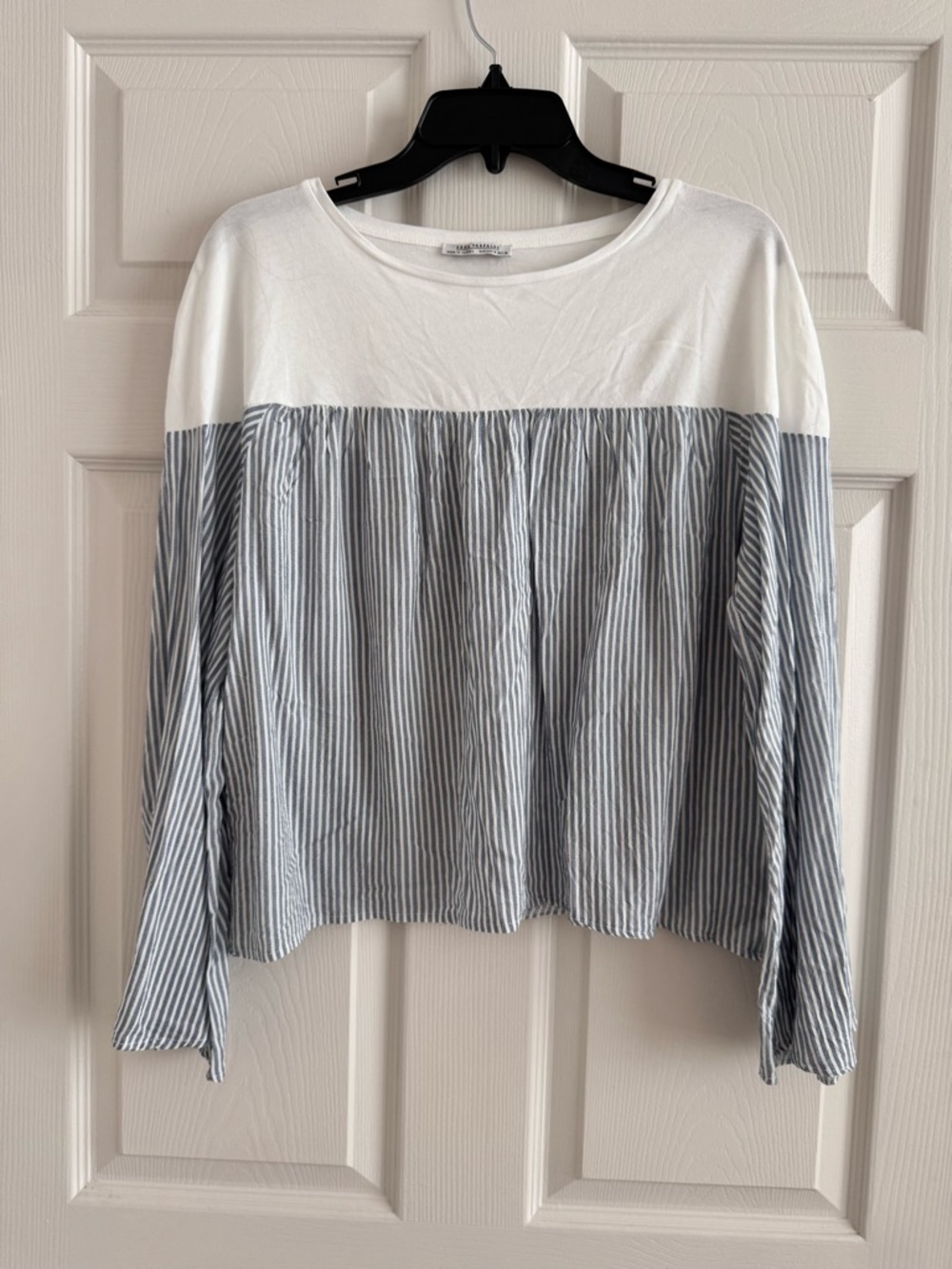 Zara Striped Long Sleeve Top